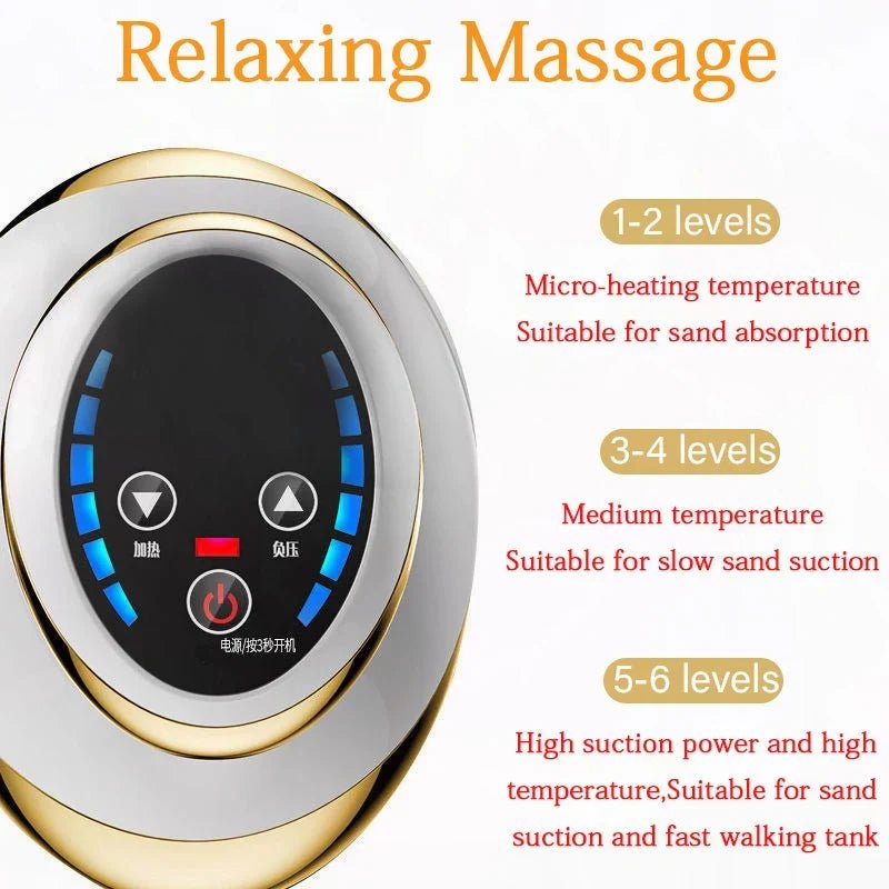Massageador Elétrico Gua Sha e Ventosa