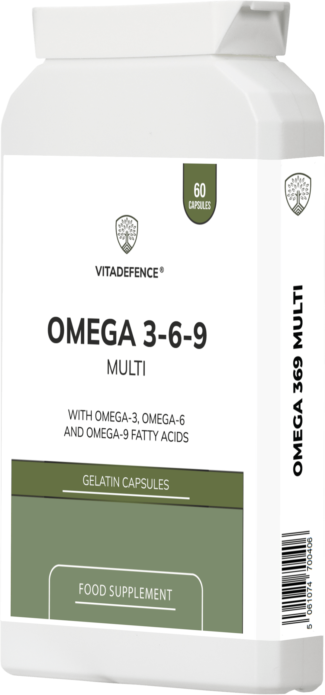 Ómega 3-6-9 Multi | 60 Cápsulas de Gelatina