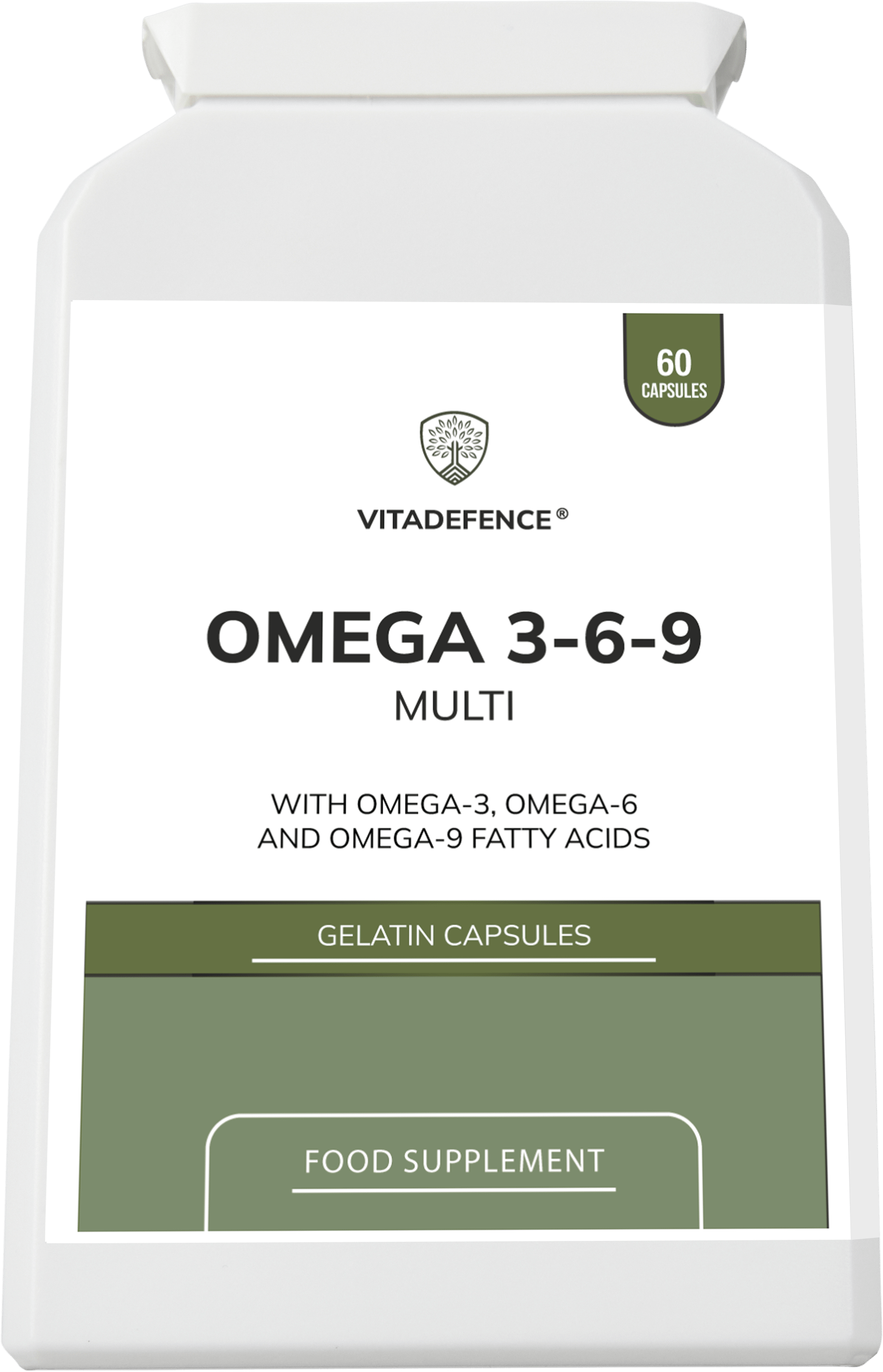 Ómega 3-6-9 Multi | 60 Cápsulas de Gelatina