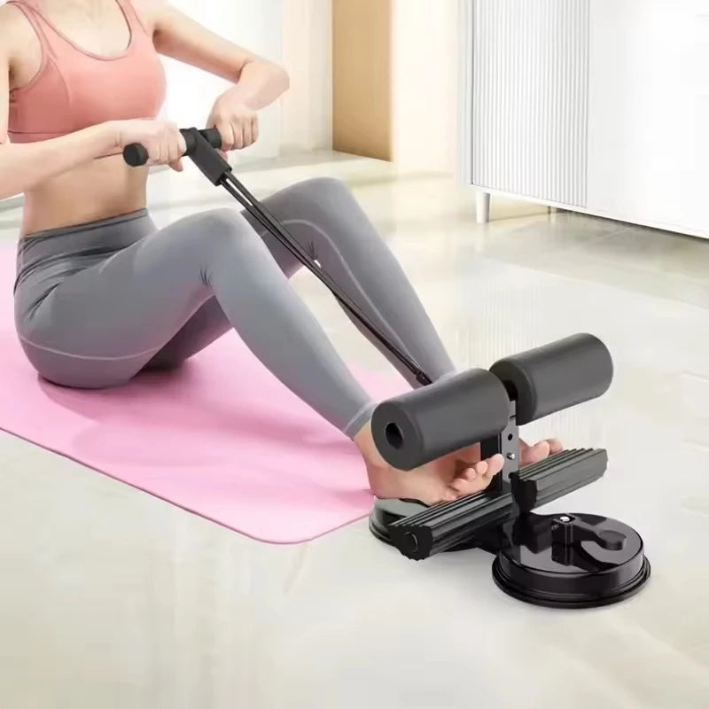 Dispositivo de Abdominais com Ventosa | Fitness em Casa
