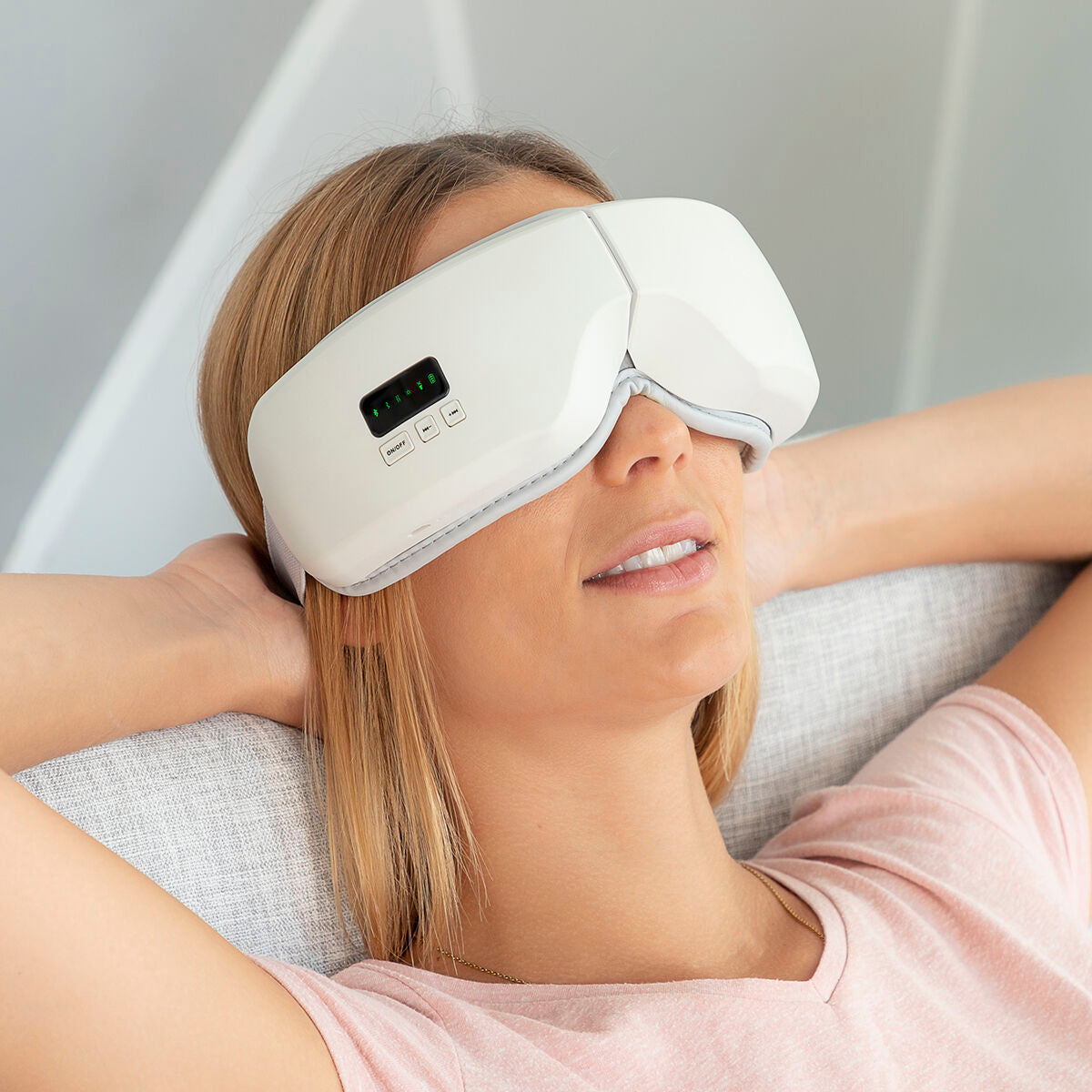 Massajador de Olhos 4 em 1 com Compressão de Ar Eyesky InnovaGoods