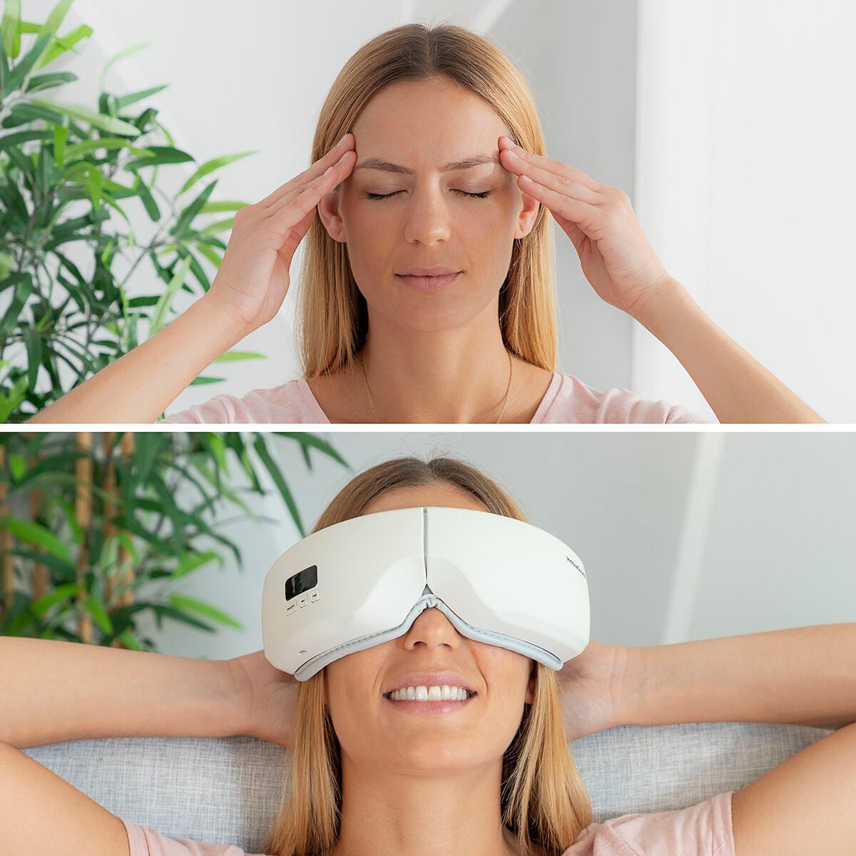 Massajador de Olhos 4 em 1 com Compressão de Ar Eyesky InnovaGoods