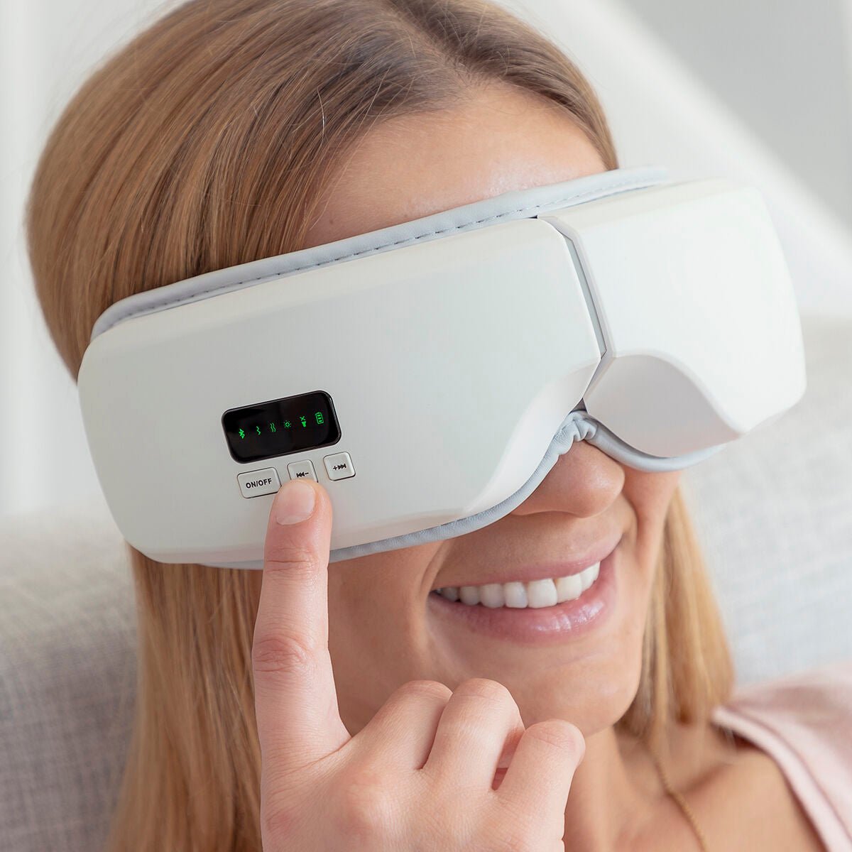 Massajador de Olhos 4 em 1 com Compressão de Ar Eyesky InnovaGoods