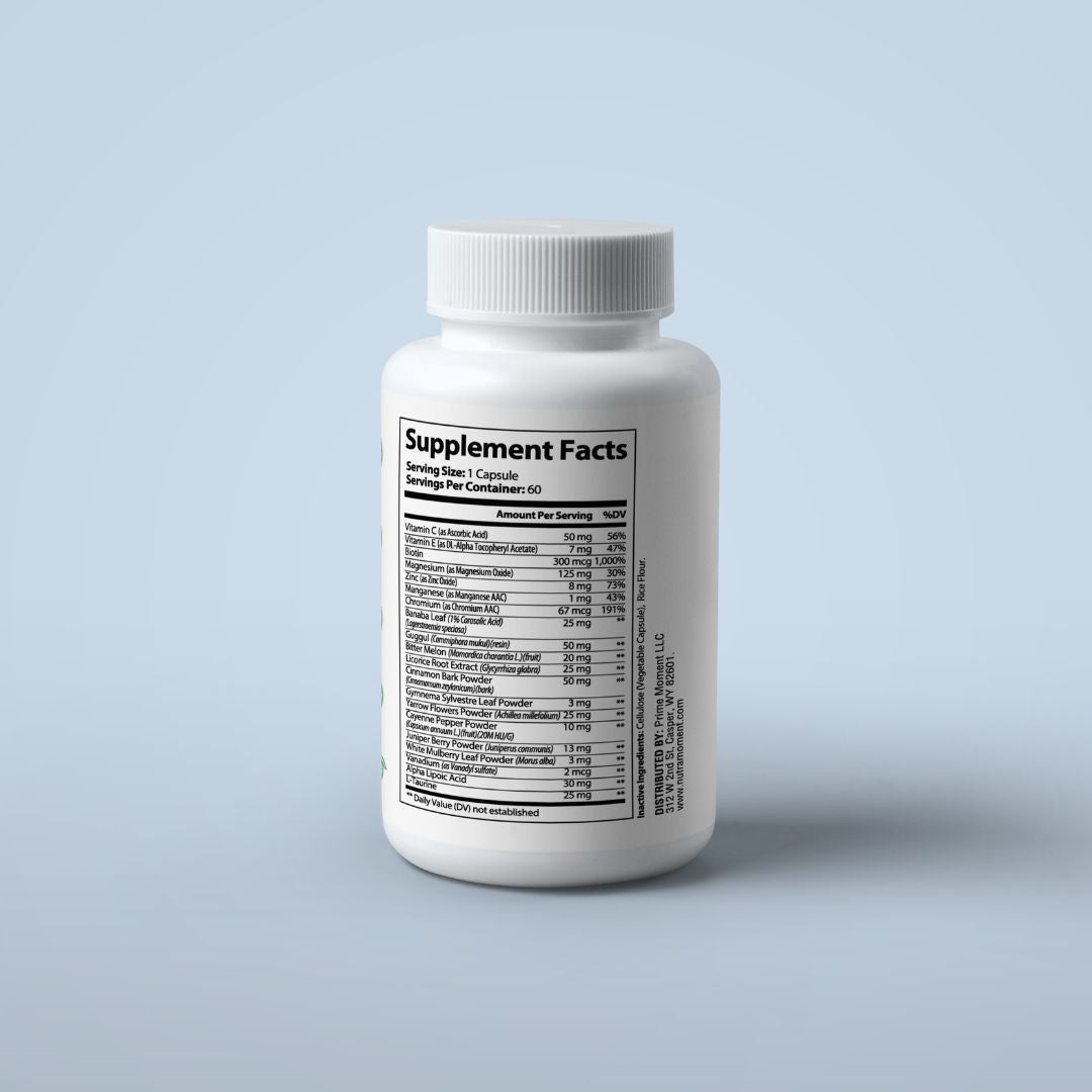 Blood Sugar Support | Suplemento para Glicemia