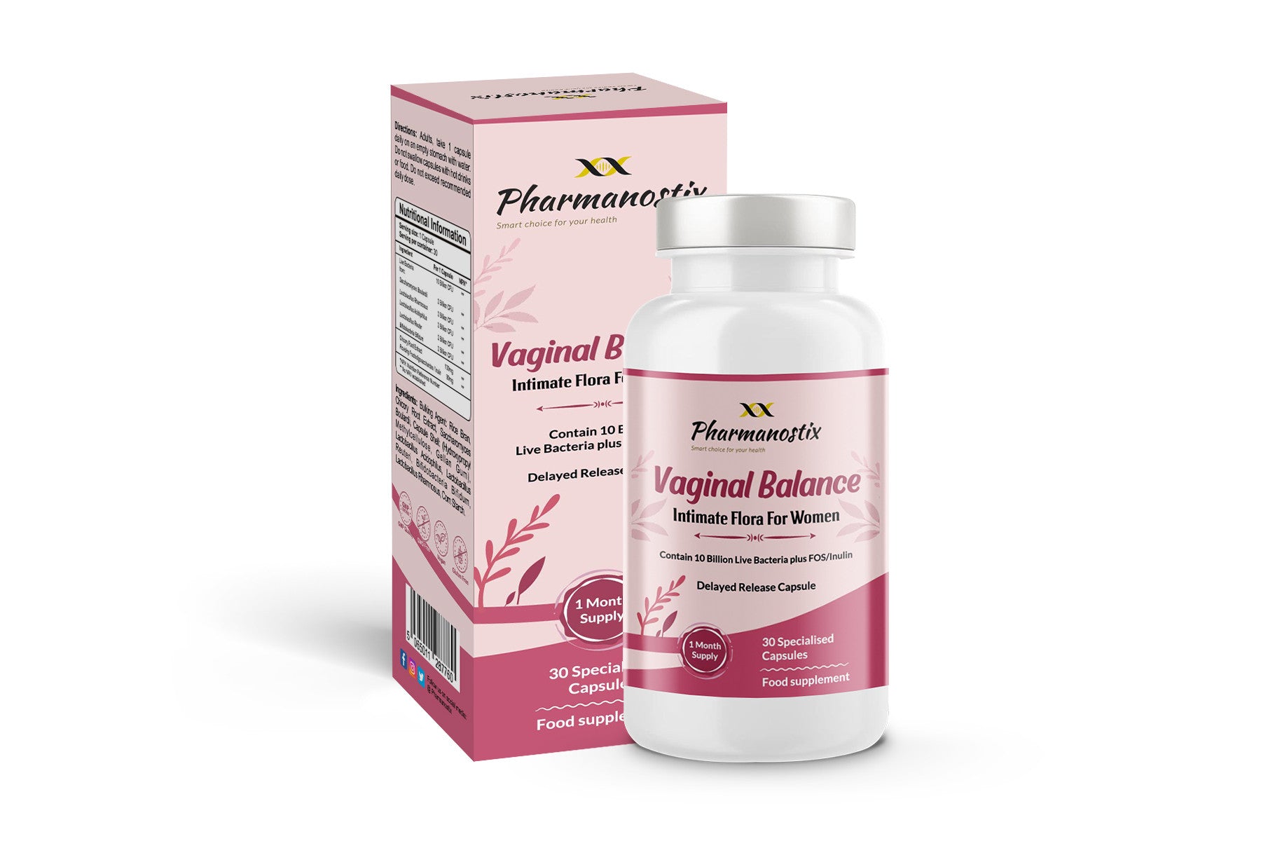 Suplemento Equilíbrio Vaginal 30 Cápsulas