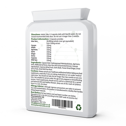 Aloe Vera Complex Plus - 90 Cápsulas Vegan