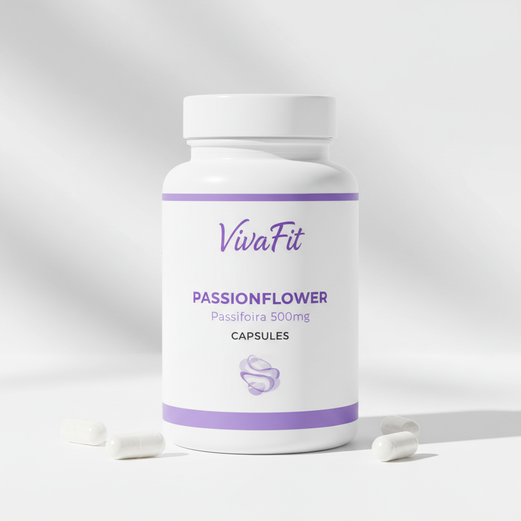 Passiflora 500mg — Relaxamento Natural & Sono Tranquilo