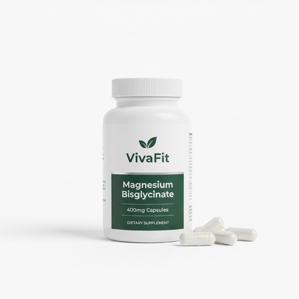 Magnésio Bisglicinato 400mg — Sono Profundo & Recuperação Muscular